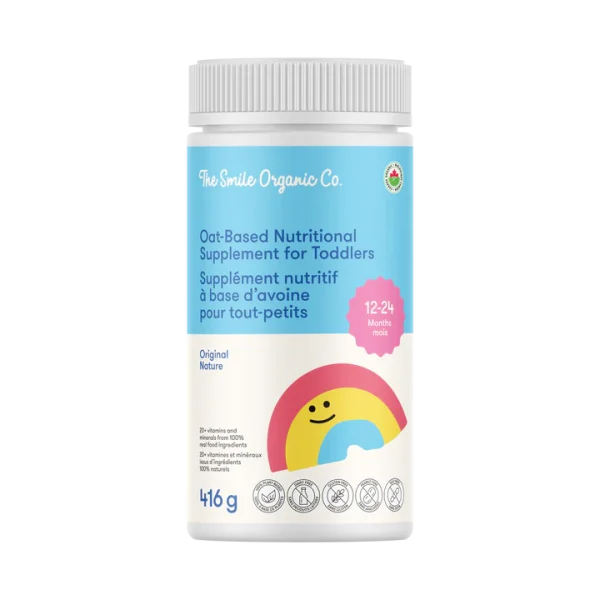 Supplément Nutritif Végétal Fortifié Biologique Nature Bébé 12-24 Mois The Smile Organic Co. / 416 g