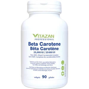 Bêta Carotène 25 000 UI Vitazan Professional / 90 gélules