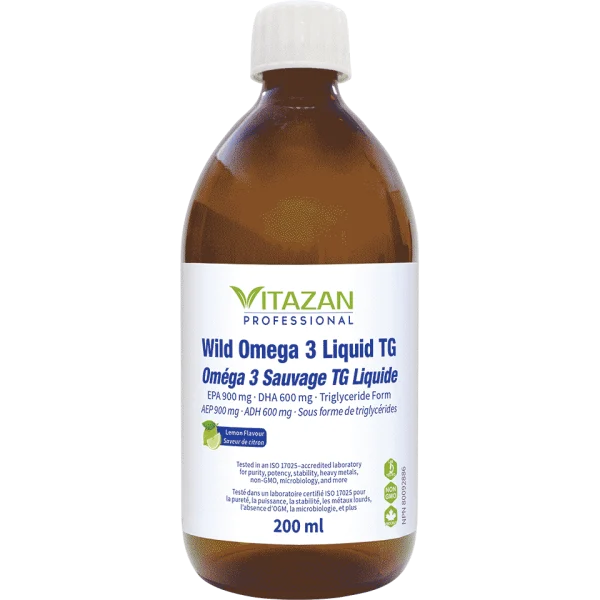Oméga 3 Sauvage 4500 AEP900/ADH600 Citron Vitazan Professional/ 200 ml