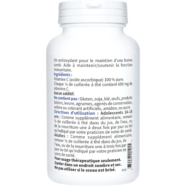 Vitamine C en Poudre Antioxydant - Vitazan Professional / 454 g – Image 3