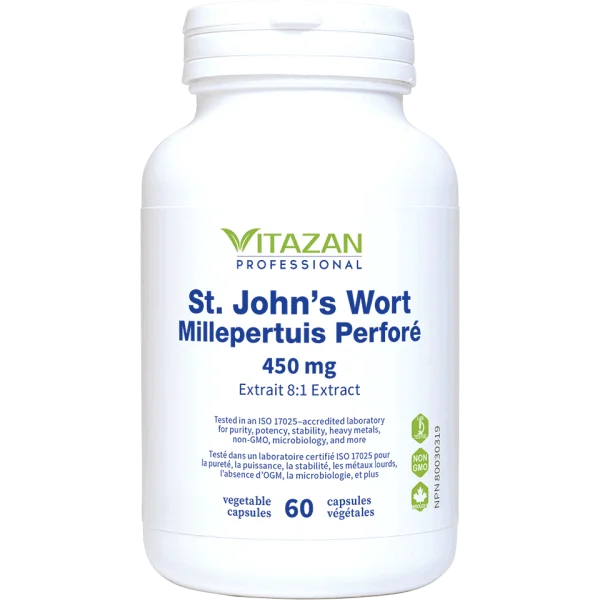Millepertuis Perforé 450 mg Vitazan Professional / 60 capsules